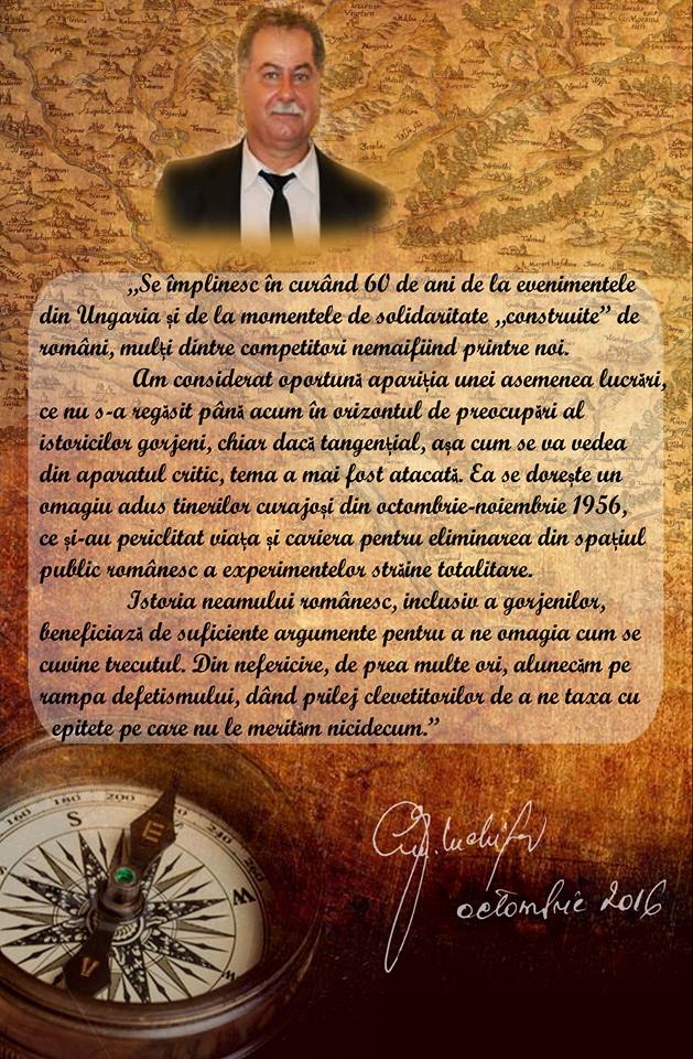 Prezentarea volumului despre Gorj și revoluția maghiară din 1956