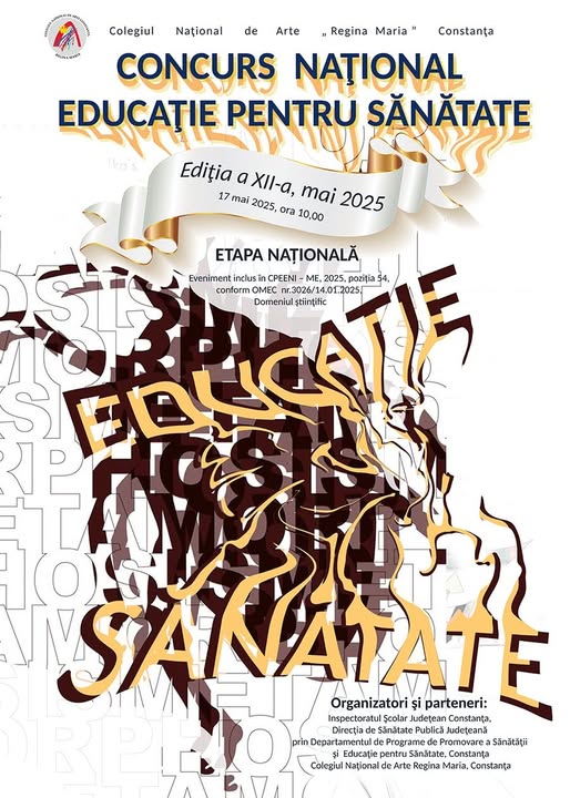 Premiul I și Premiul II la Concursul Național „Educație pentru Sănătate” 2025