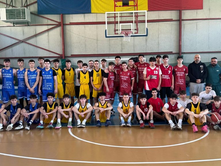 Locul al III-lea pentru echipa de baschet băieți – etapa județeană