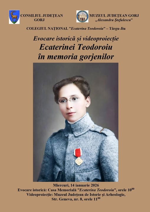 Evocare istorică „Ecaterina Teodoroiu în memoria gorjenilor”