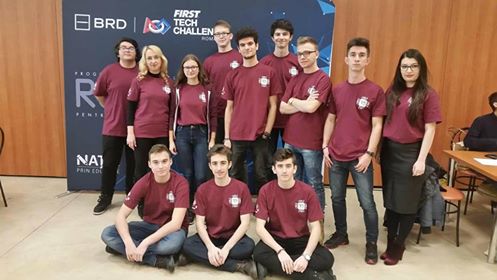 Echipa de robotica a Colegiului National “EcaterinaTeodoroiu”