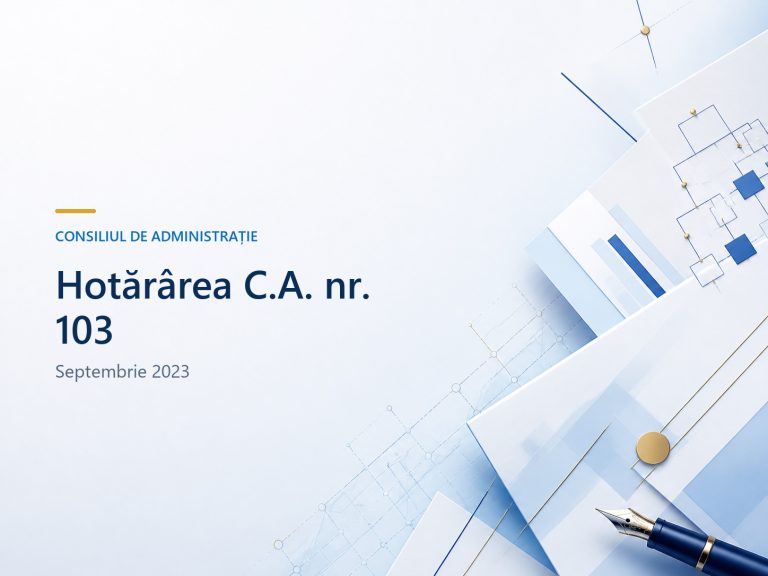 Hotărârea CA nr.103