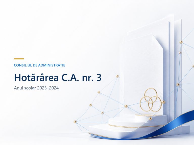 Hot. CA nr.3, 2023-2024
