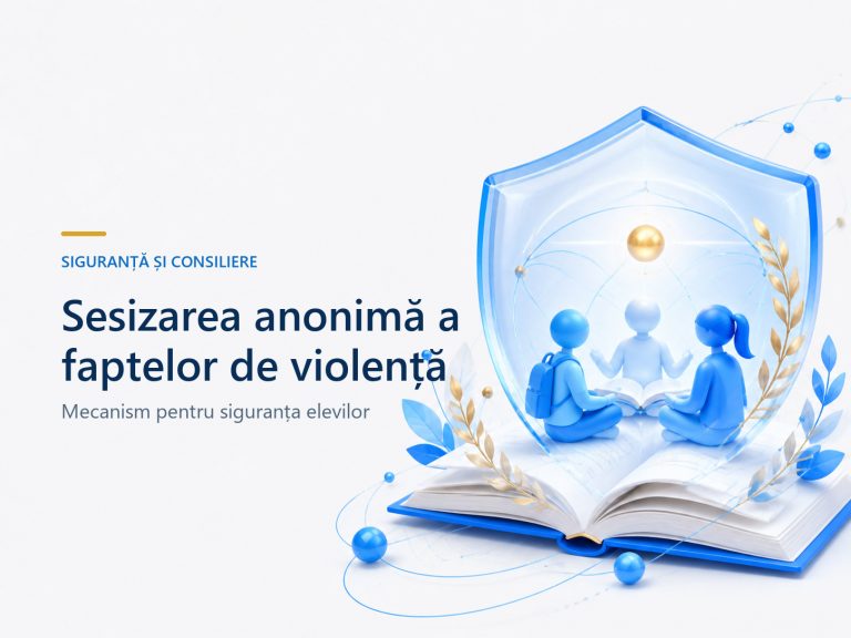 Mecanismul de sesizare anonimă a suspiciunilor și a faptelor de violență,  în conformitate cu prevederile art. 65 alin. (4) lit. b) și c)  din Legea învățământului preuniversitar nr. 198/2023, cu modificările ulterioare