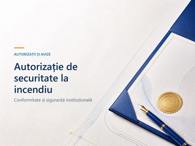 Autorizație incendiu