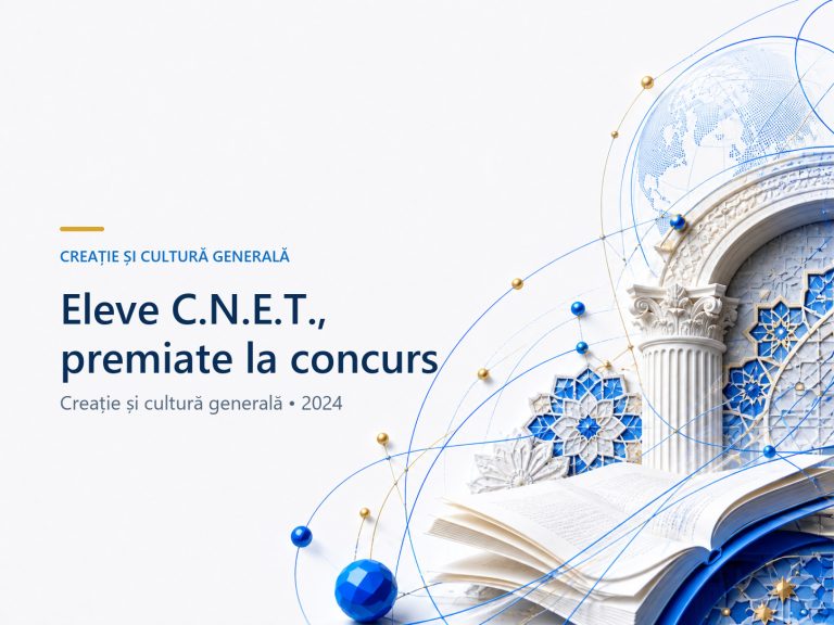 Eleve de la CNET, premiate la un concurs de creație și cultură generală