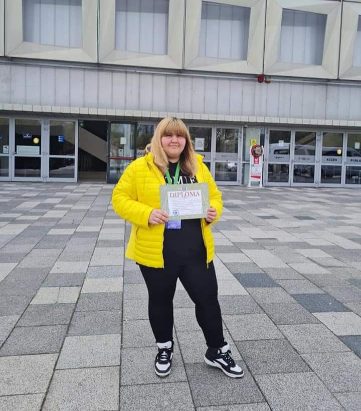 Alexandra Belciu – locul al X-lea la Olimpiada Națională de Limba Italiană