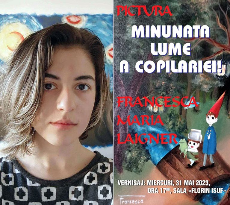 Francesca Maria Laigner – expoziție de pictură dedicată copiilor