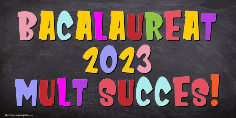 Mult succes absolvenților CNET la Bacalaureat 2023!