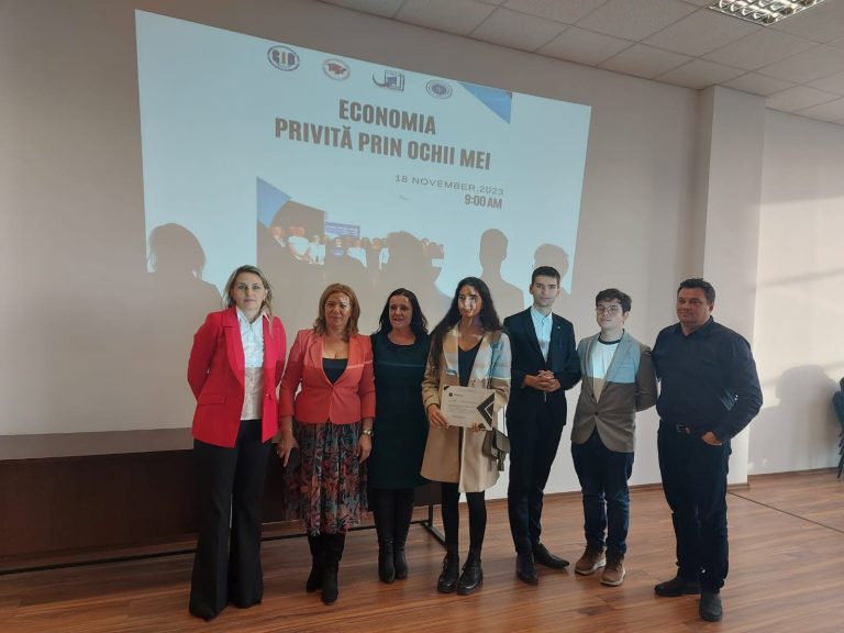 Premii la Concursul Național de eseuri „Economia privită prin ochii mei”