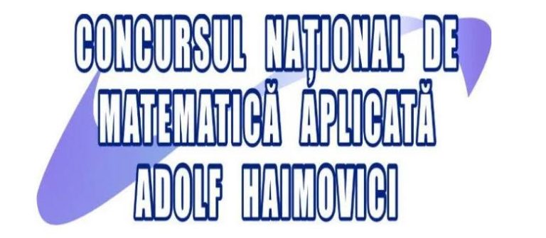 Rezultate la Concursul Național de Matematică Aplicată „Adolf Haimovici” 2024