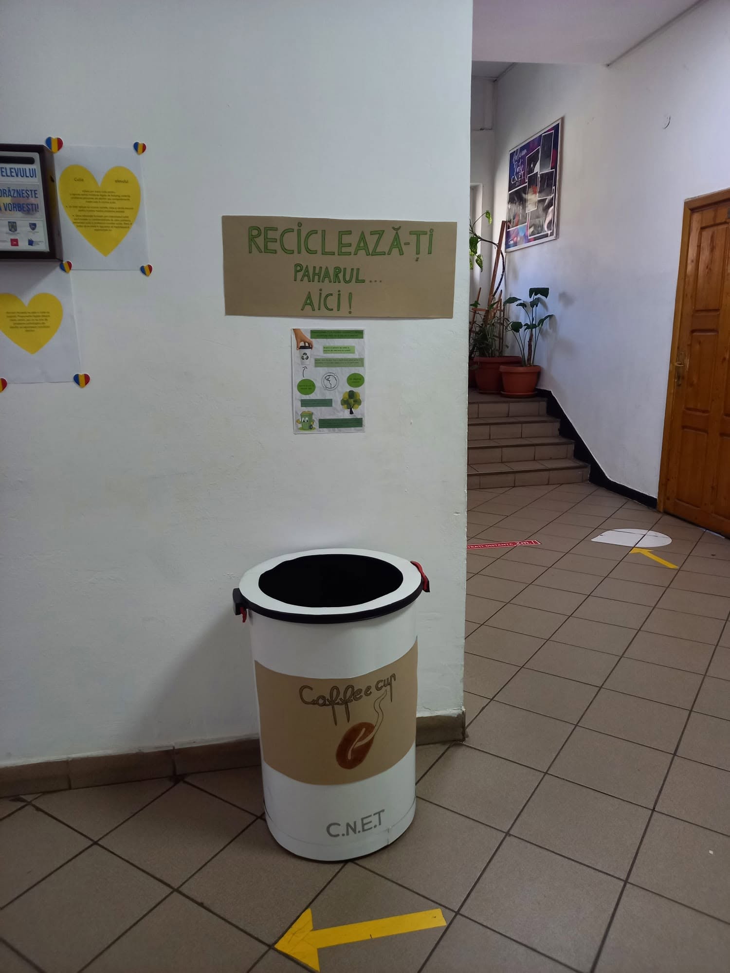 Campanie de reciclare a paharelor din carton realizată de elevii clasei a VIII-a – fotografia 5