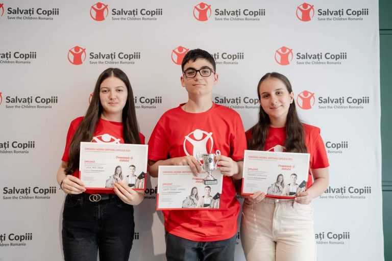 Premiul al III-lea la Concursul Național „Drepturile Copilului”
