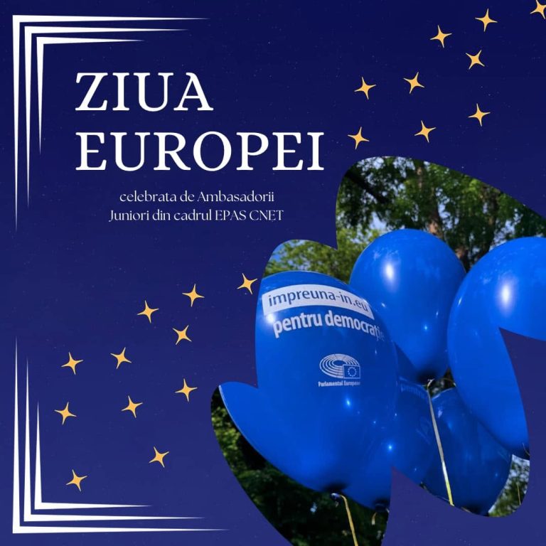Ziua Europei 2024, celebrată de Ambasadorii Juniori EPAS