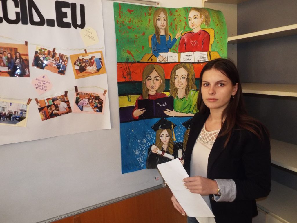 Elevii implicați în proiectul „Ziua Ștafetei”
