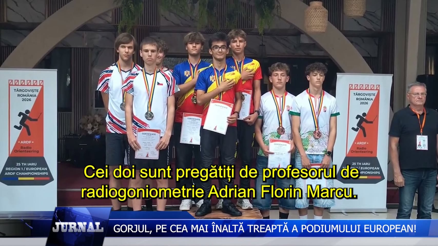 David Răducan și Bogdan Toma – medalii de aur la Campionatul European de Radio Orientare 2026