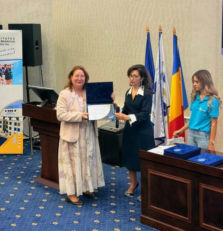 CNET, premiat pentru parteneriatul cu Universitatea „Constantin Brâncuși” din Târgu Jiu